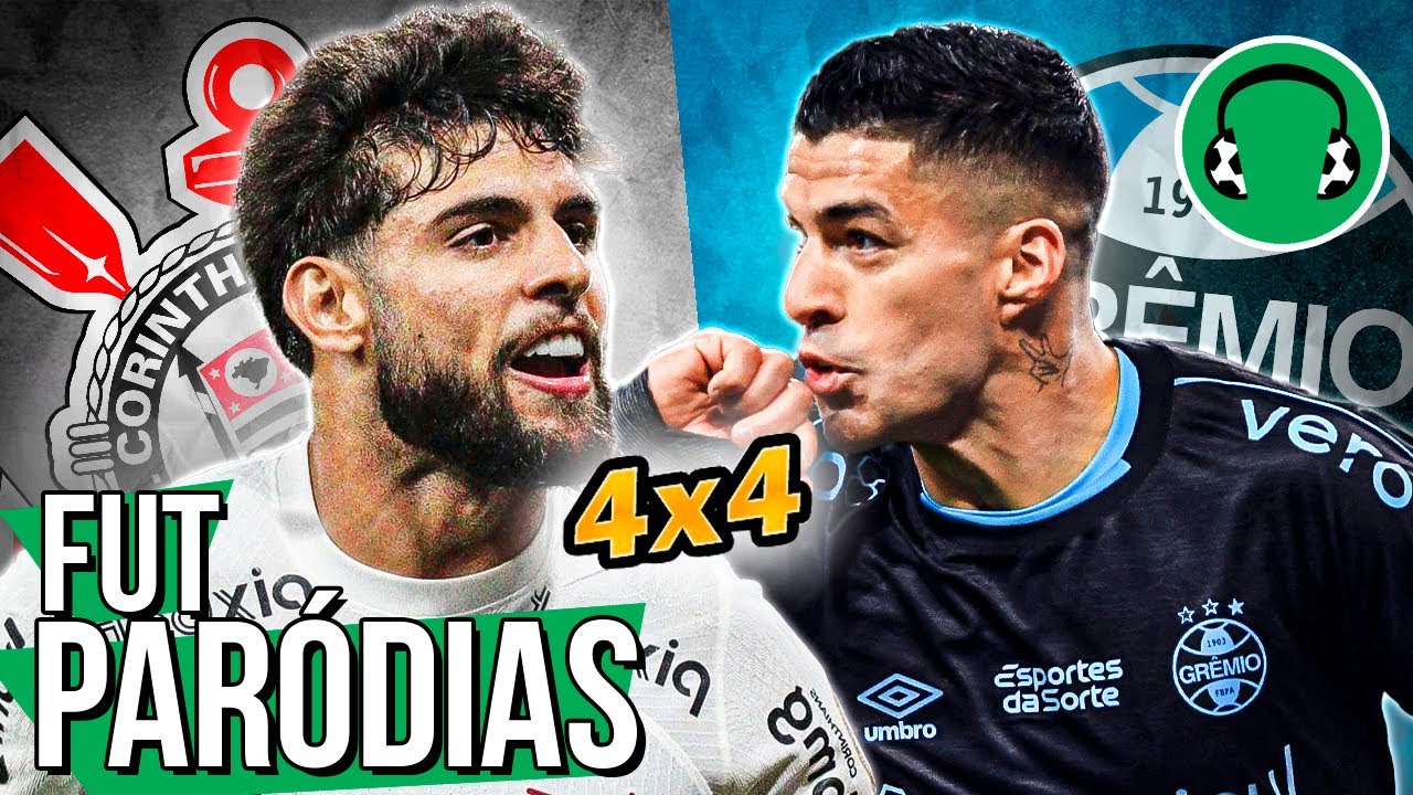 ⚽ Epic 4x4 Showdown: Corinthians vs Grêmio - Paródia de Beautiful Girls