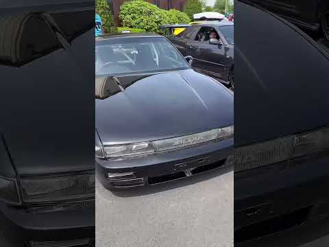 90s cars are just different cars #carmeet #carshow #japanese #jdm #nissan #r34 #mitsubishievo #240sx
