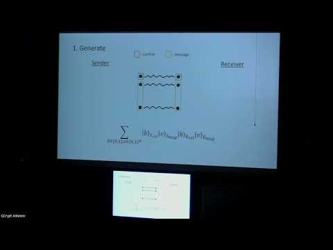 James Bartusek: Secure Computation with Shared EPR Pair (Or: How to Teleport in Zero-Knowledge)