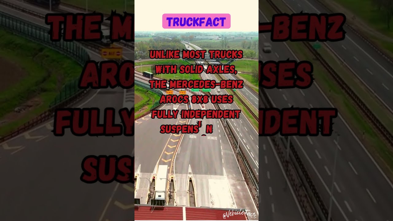 Mercedes Arocs 8x8: Independent Suspension Benefits 🚛