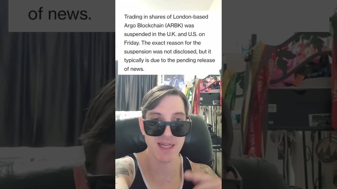 🚨 ARGO Blockchain ($ARBK) Suspended in the U.K. & U.S. Amid Crypto Ban