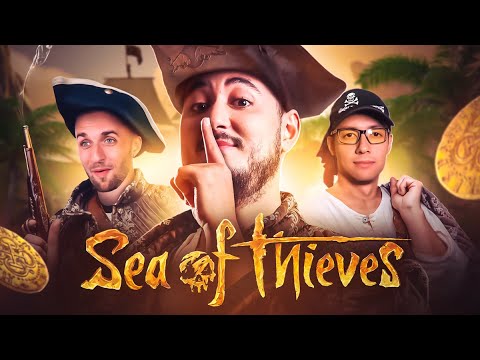 ON S'INFILTRE SUR DES BATEAUX PIRATES (Sea of Thieves ft. Locklear, Squeezie & Senda)