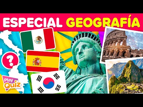 30 Preguntas de Geografía que Debes Saber 🌍🤓 | Test Cultura General 🧠 | PlayQuiz Trivia