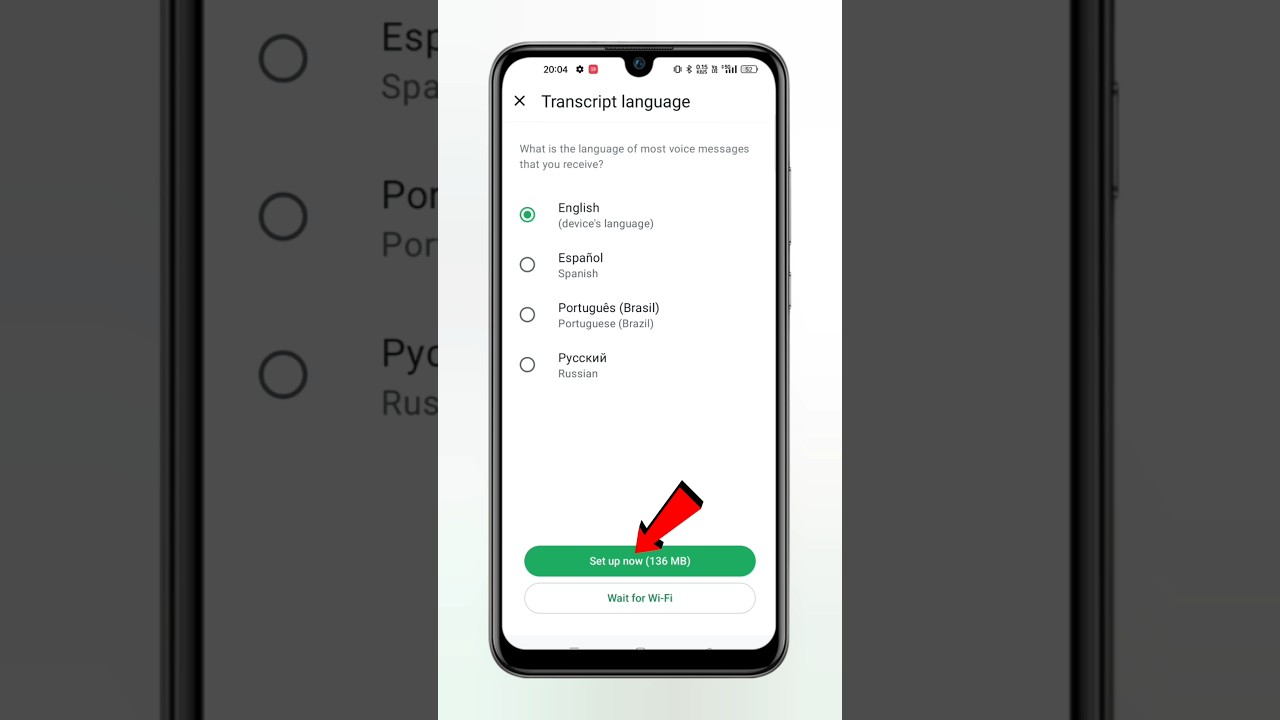 WhatsApp Voice Transcript Language Setting | WhatsApp Voice Transcript #techfrack