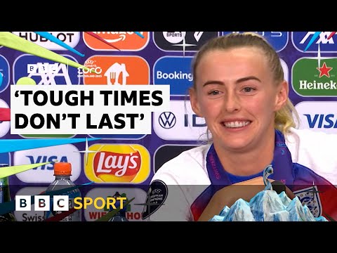 Chloe Kelly thanks doubters after Euros win | BBC Sport