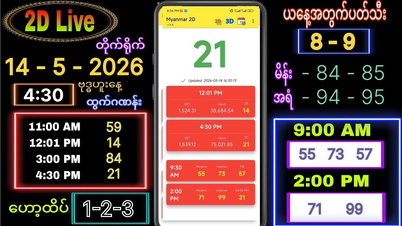 2D Live Event on April 14, 2026, at 4:30 PM π₯