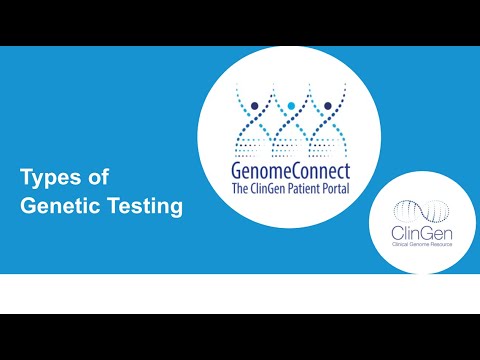 Types of Genetic Testing