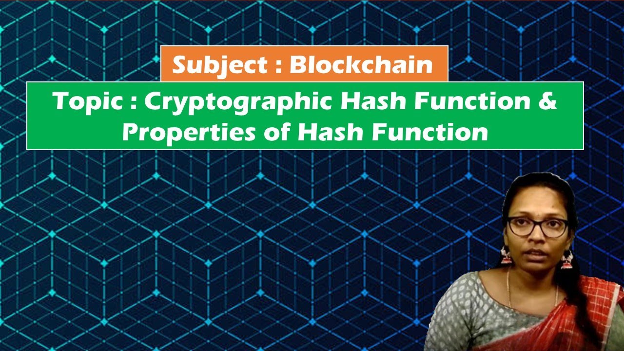 Blockchain Lecture: Cryptographic Hash Functions & Their Key Properties π by Mrs. G. Sowmya