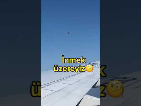 Uçak İnişi ve Yanımızdaki Türk Hava Yolları ✈️