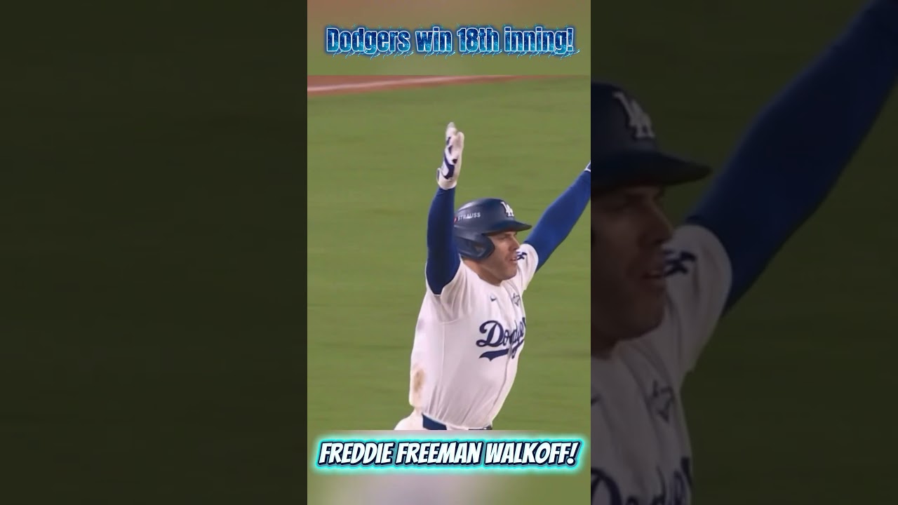 Dodgers Win Historic 18-Inning Thriller! Longest World Series Game Ever ⚾