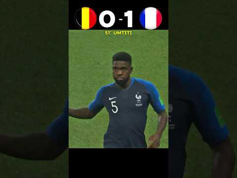 France vs Belgium World Cup 2018