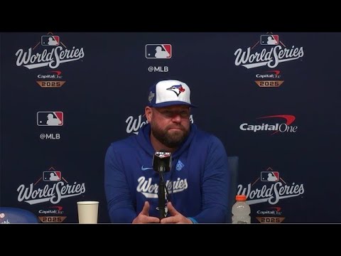 2025 World Series: John Schneider on Game 3 Loss and Respect for Will Klein