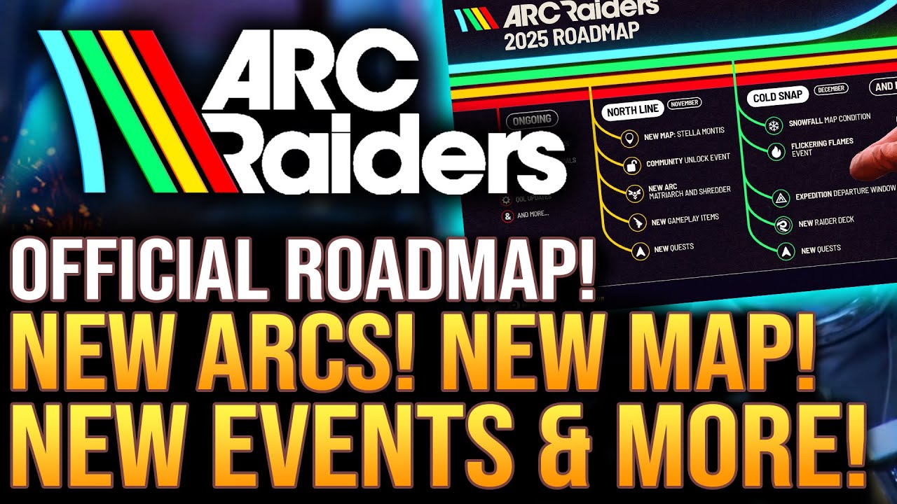 ARC Raiders 2025 Roadmap Unveiled: New ARCS, Matriarch, Shredders & More! 🚀