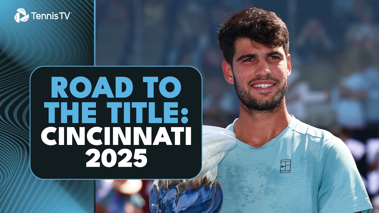 Carlos Alcaraz's Top Shots from Cincinnati 2025 ๐ฅ