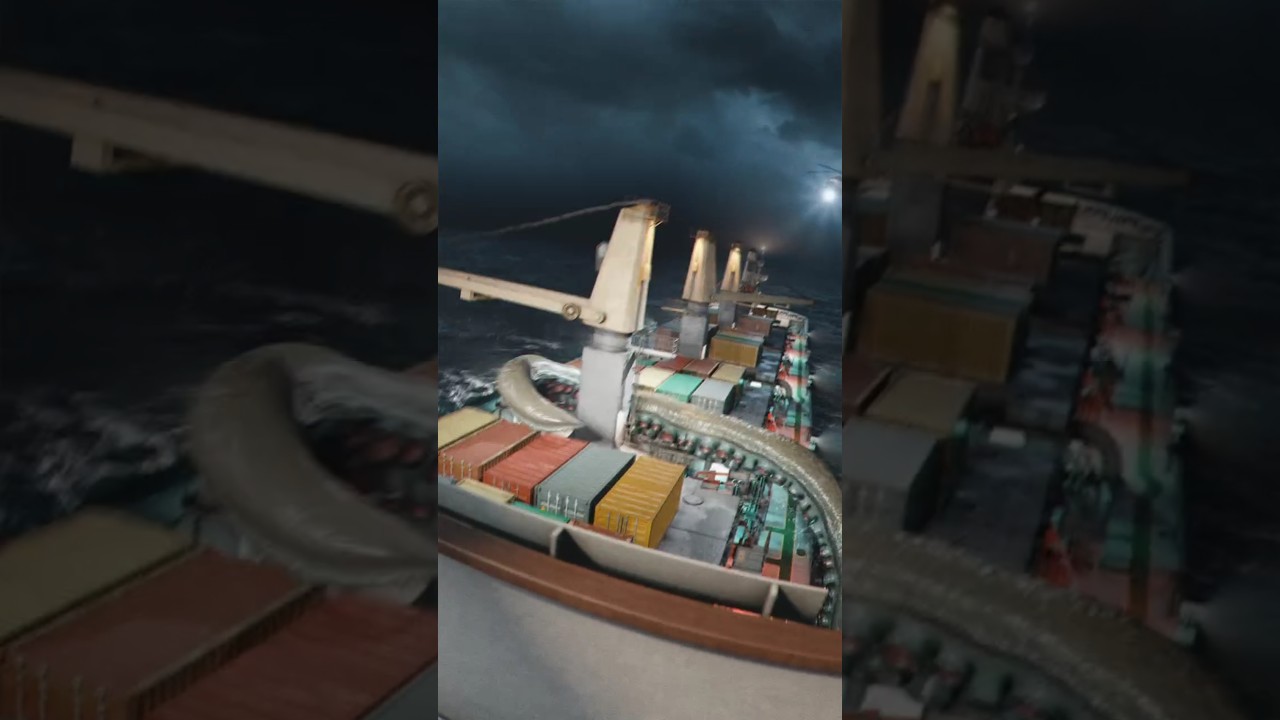 Kraken Attack on Ship 🌊