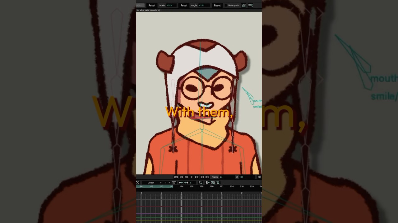 Master 2D Animation Rigging in Moho – My Learning Journey ✨