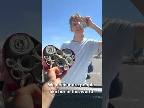 Homeless mother's life transformed by stranger's act of kindness. #shorts