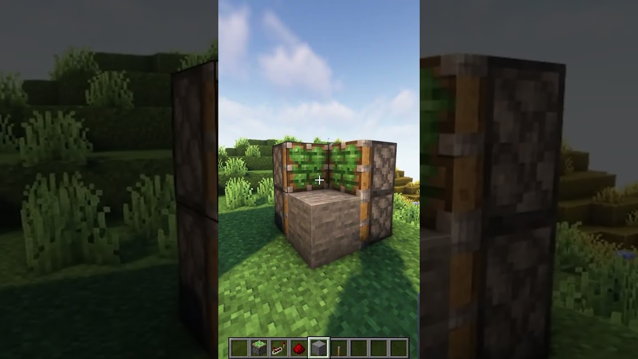 UNE PORTE INCROYABLE #minecraft #minsqa #minecrafttutorial #shorts