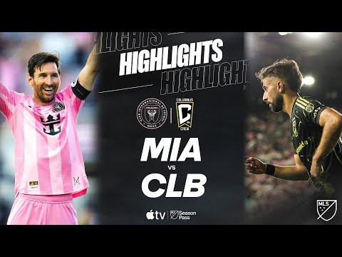 Inter Miami CF vs. Columbus Crew | Full Match Highlights | Messi Brace + 3 Assists!