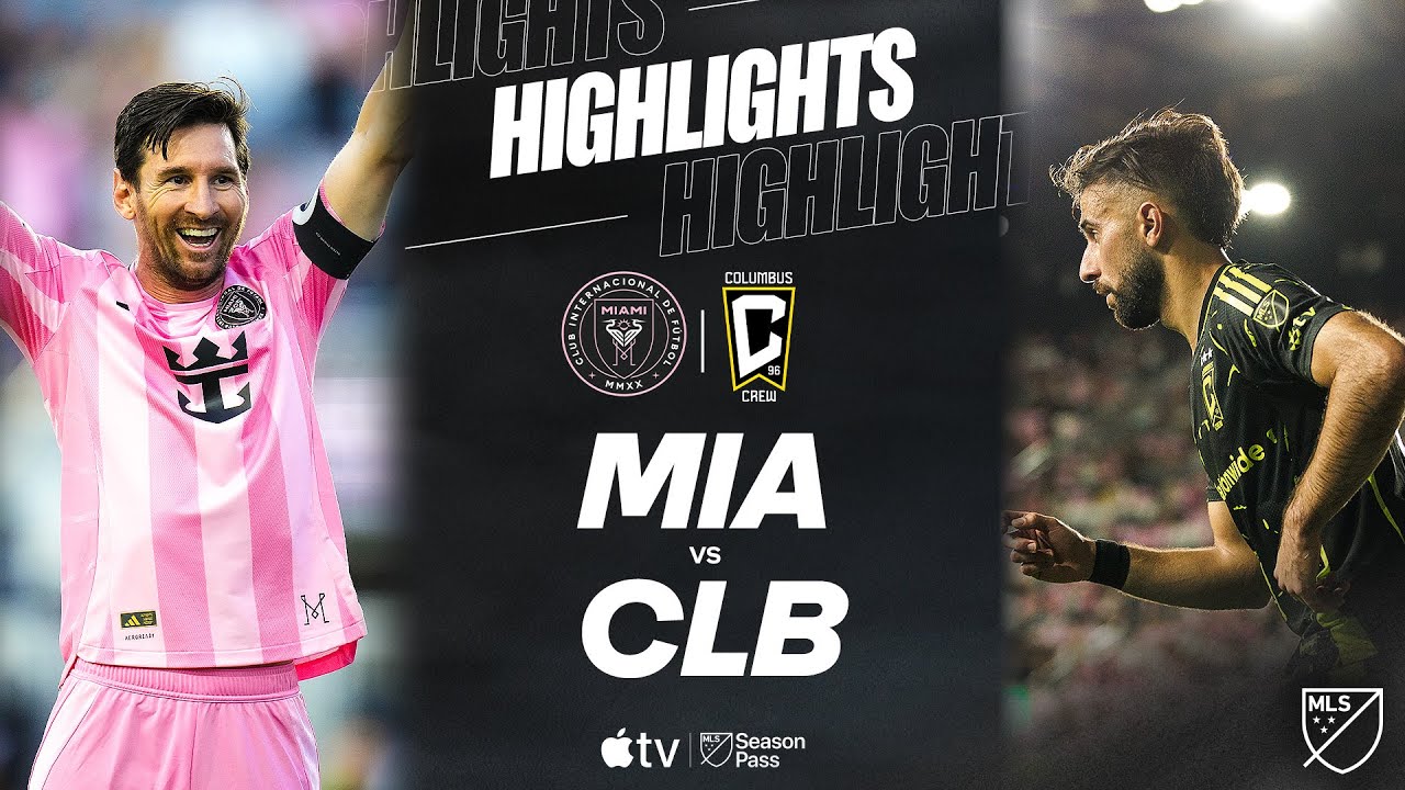 Inter Miami vs. Columbus Crew: Messi’s Stunning Brace & 3 Assists! ⚽ Full Match Highlights