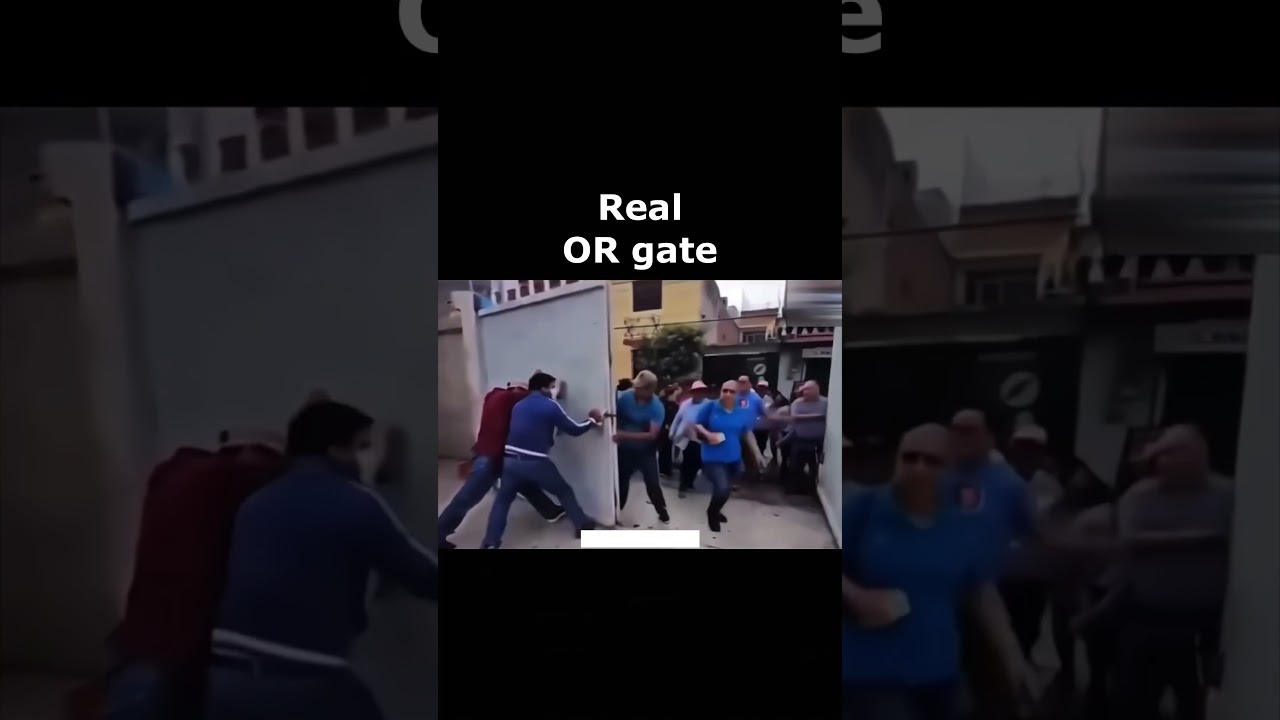 Logic gates in real life #computerscience #informationtechnology #funnyclips