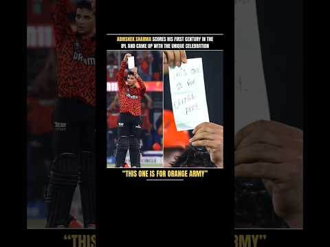 Abhishek Sharma unbeatable Century #ipl #ipl2025 #srh #cricket #cricketlover #viratkohli