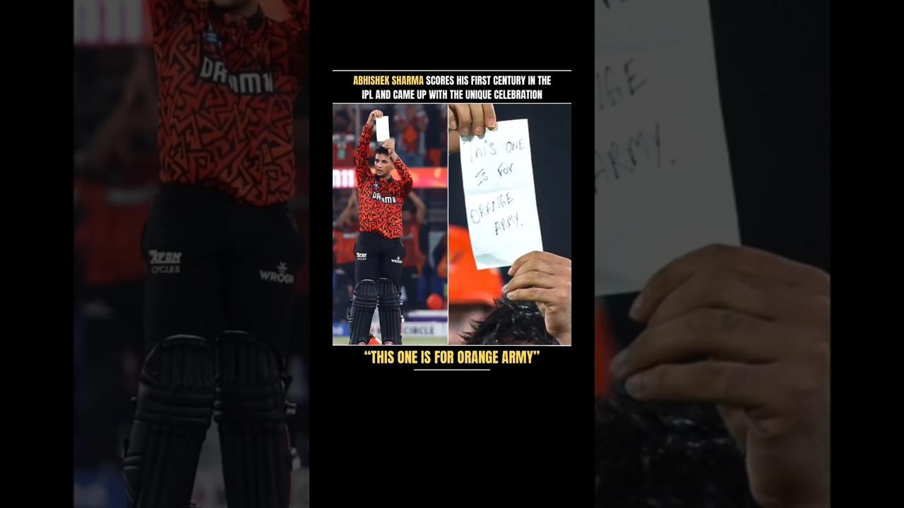 Abhishek Sharma's Unbeatable Century in IPL 2025