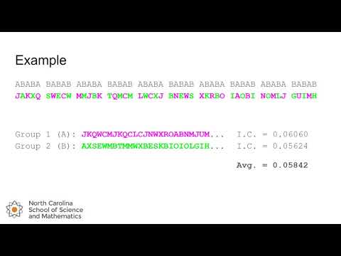 Using the Index of Coincidence to Determine Vigenère Keyword Length