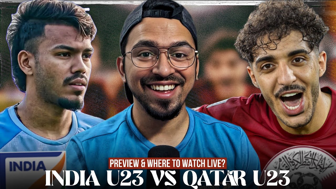 India U23 vs Qatar U23 | AFC Asian Cup Qualifiers