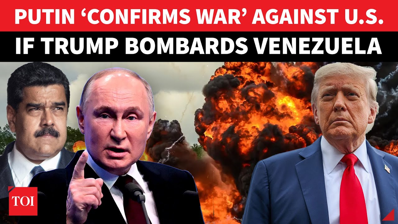 Putin Declares War on Trump Amid Rising Tensions Over Venezuela 🇷🇺