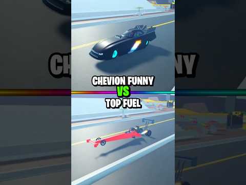 🤯CHEVION FUNNY CAR VS TOP FUEL CAR IN CAR DEALERSHIP TYCOON! DRAG RACE #viralshort #shorts #trending