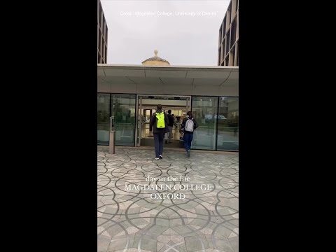 A day in the life of a first-year Oxford University maths student #OxfordUni