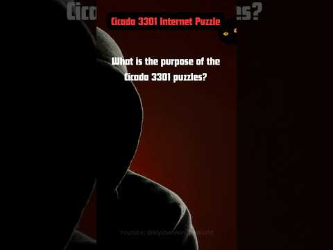 Mystery: Cicada 3301 Internet Puzzle #shorts #youtuber #cicada3301 #mystery