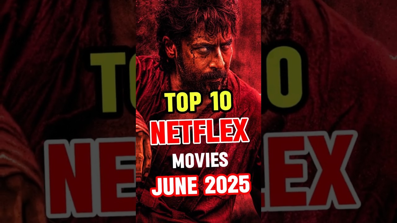 Top 10 Must-Watch Netflix Movies Coming in June 2025 🎥