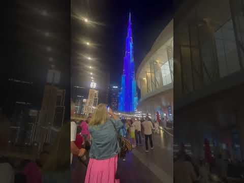 Burj Khalifa light show #all #memes #habibivelocityedit #hahaha #roblox #velocitydanceedit