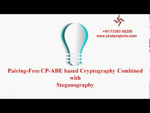Pairing-Free CP-ABE based Cryptography Combined with Steganography for Multimedia Applications