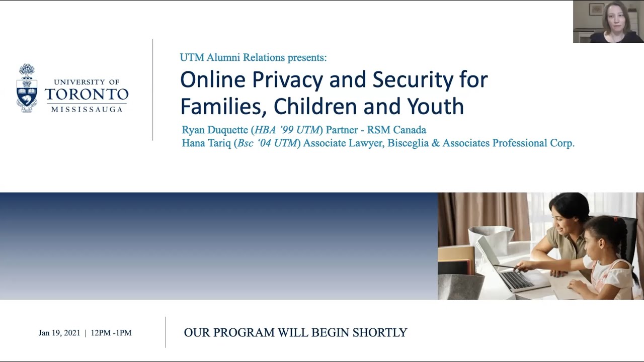 Online Privacy and Security Strategies for Families, Children, and Youth