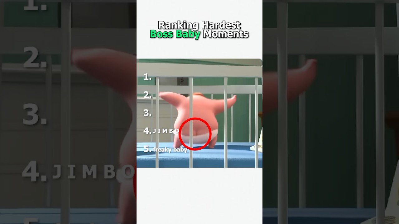 Top Boss Baby Moments 😂
