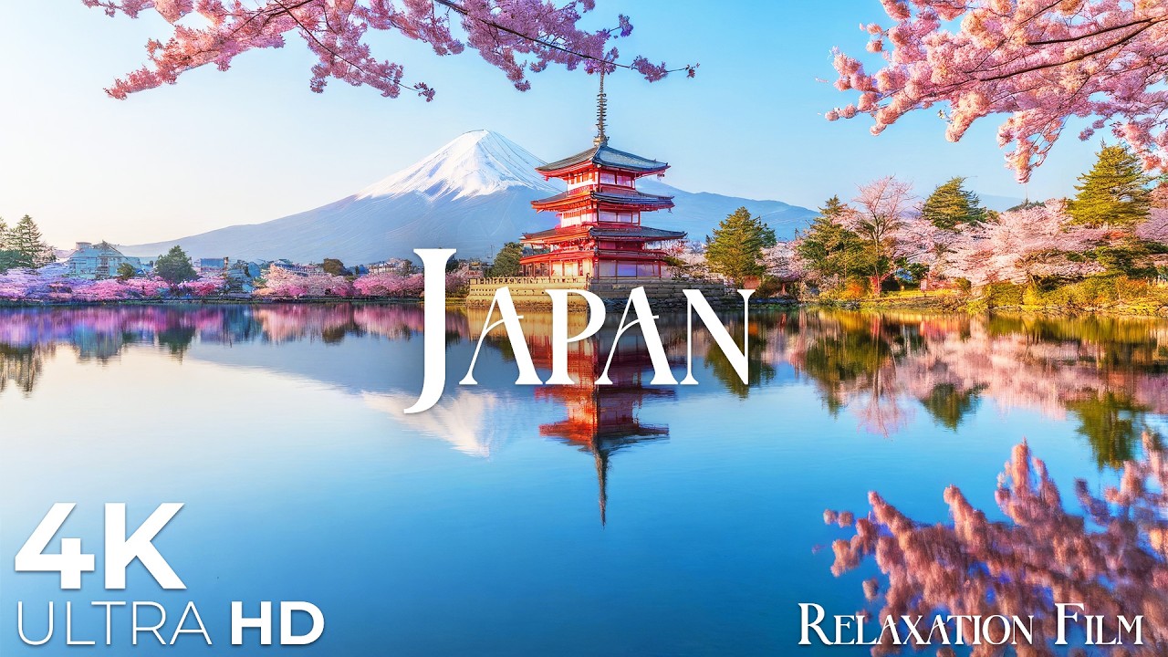 Japan 4K: Zen Landscapes & Calming Piano 🎶