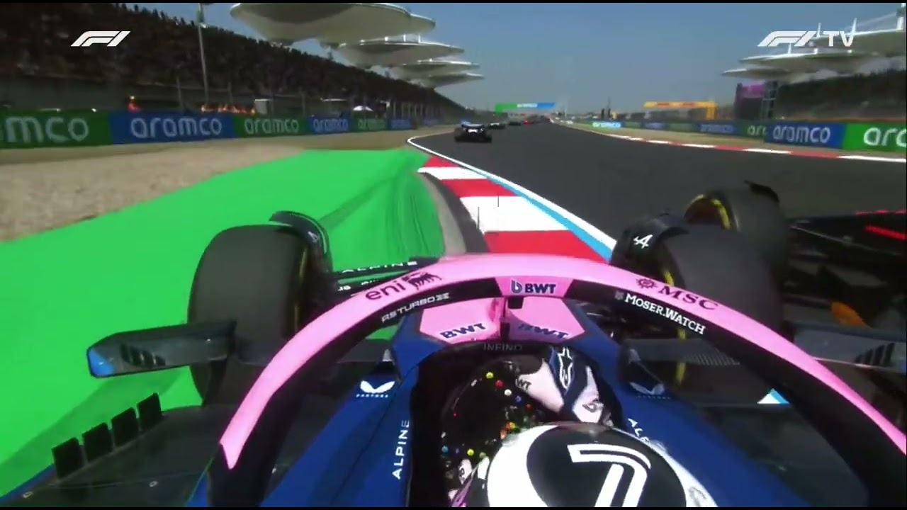 Jack Doohan Onboard Contact With Lawson During Chinese Sprint Race 2025