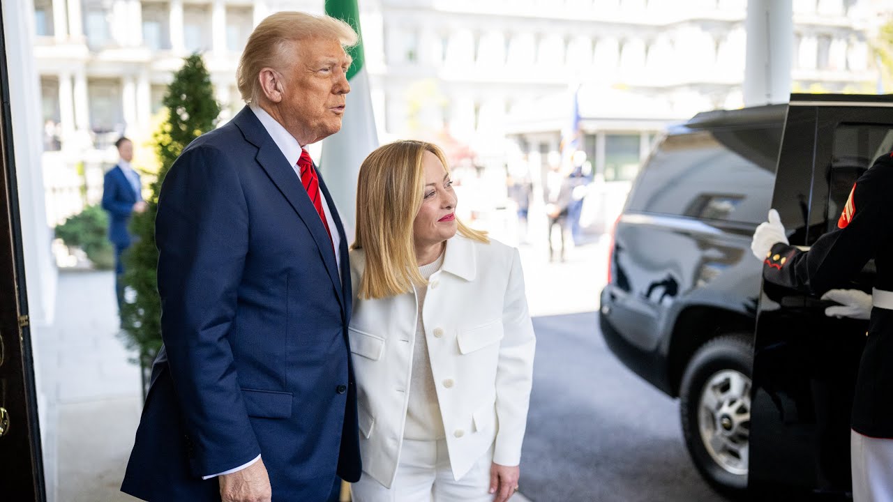 President Trump Praises Italian Prime Minister Meloni at White House ๐บ๐ธ