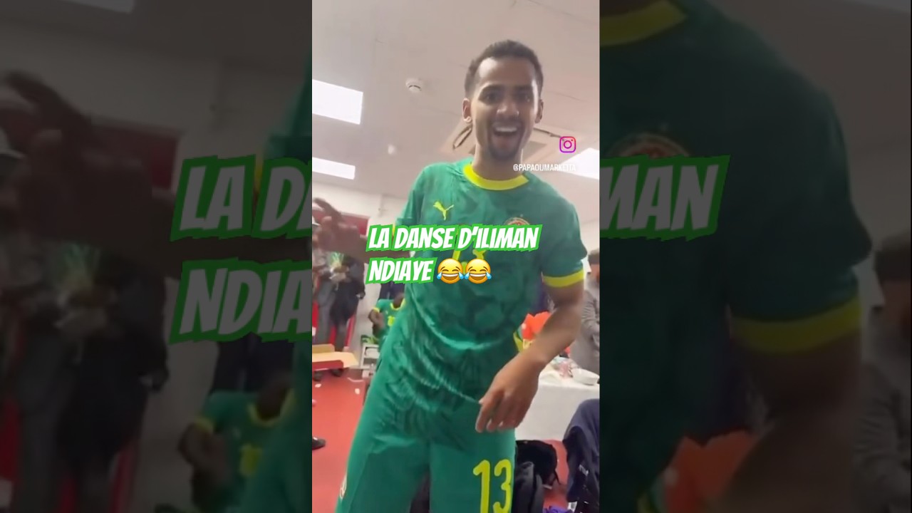 La petite Danse de Iliman Ndiaye 🇸🇳après son match contre Angleterre 😂😂 #football #senegal