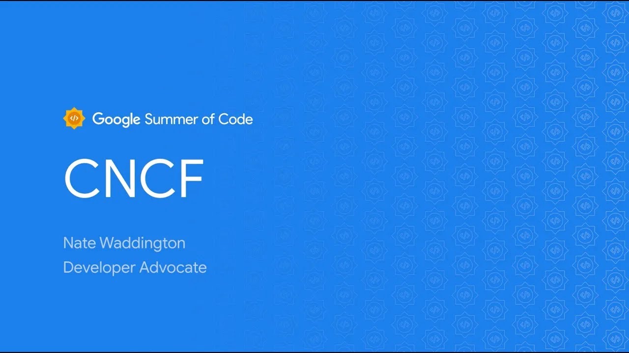 GSoC: CNCF