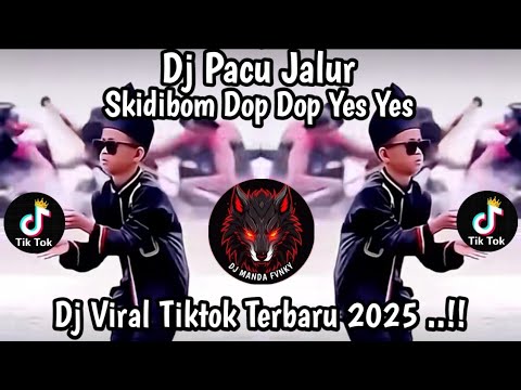 DJ PACU JALUR X VIDEO KLIP LOMBA PACU JALUR || DJ SKIDIBOM YES YES VIRAL TIKTOK TERBARU 2025