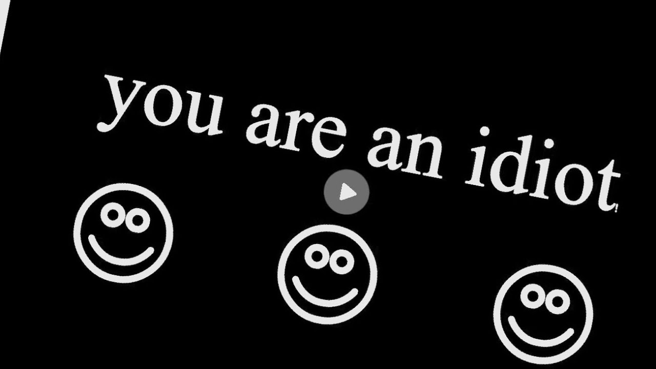 Visiting youareanidiot.org on iPad (2021) 🤔