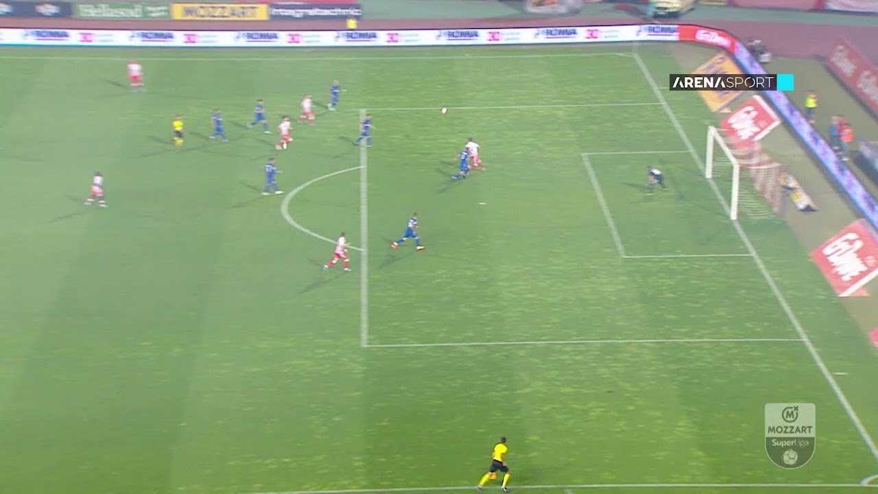 Crvena zvezda Dominates Radnik with 6-0 Victory in MOZZART Bet Superliga (Round 4) ⚽