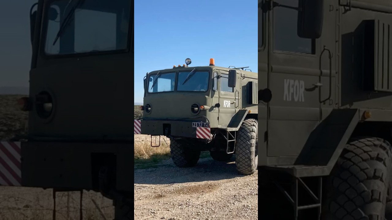 Ukrainian MAZ-537 in Action 🚛