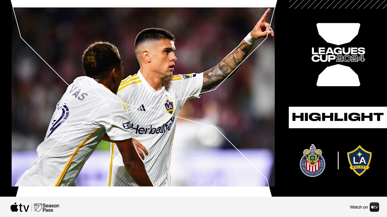 Chivas de Guadalajara vs. LA Galaxy | Exciting Leagues Cup Highlights | August 4, 2024 ⚽