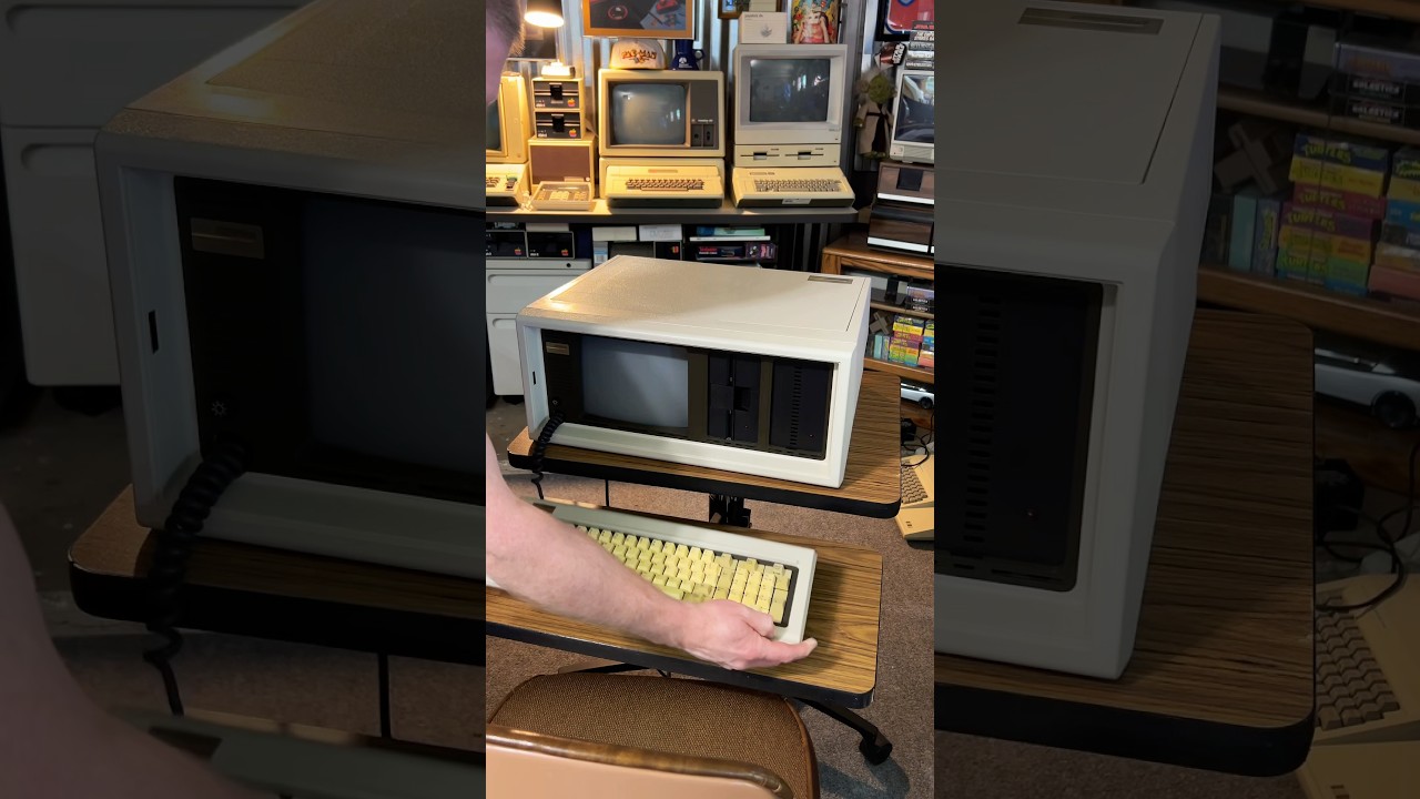 Reviving the Classic Compaq Plus Portable Computer 🚀