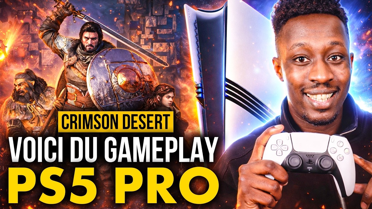 Crimson Desert : Du GAMEPLAY PS5 PRO vient de sortir 💥Analyse Technique et Avis de Digital Foundry